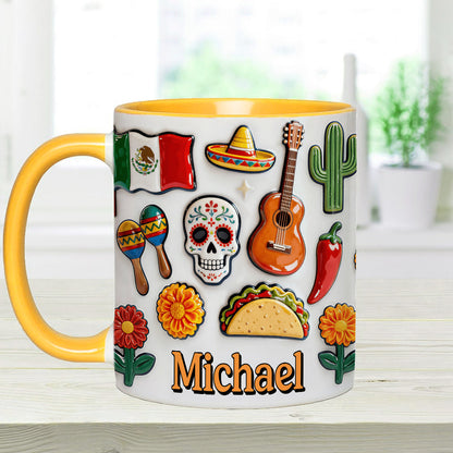 Proud To Be Mexican - Personalized Expats Accent Mug & Coaster