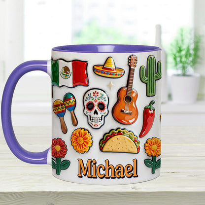 Proud To Be Mexican - Personalized Expats Accent Mug & Coaster