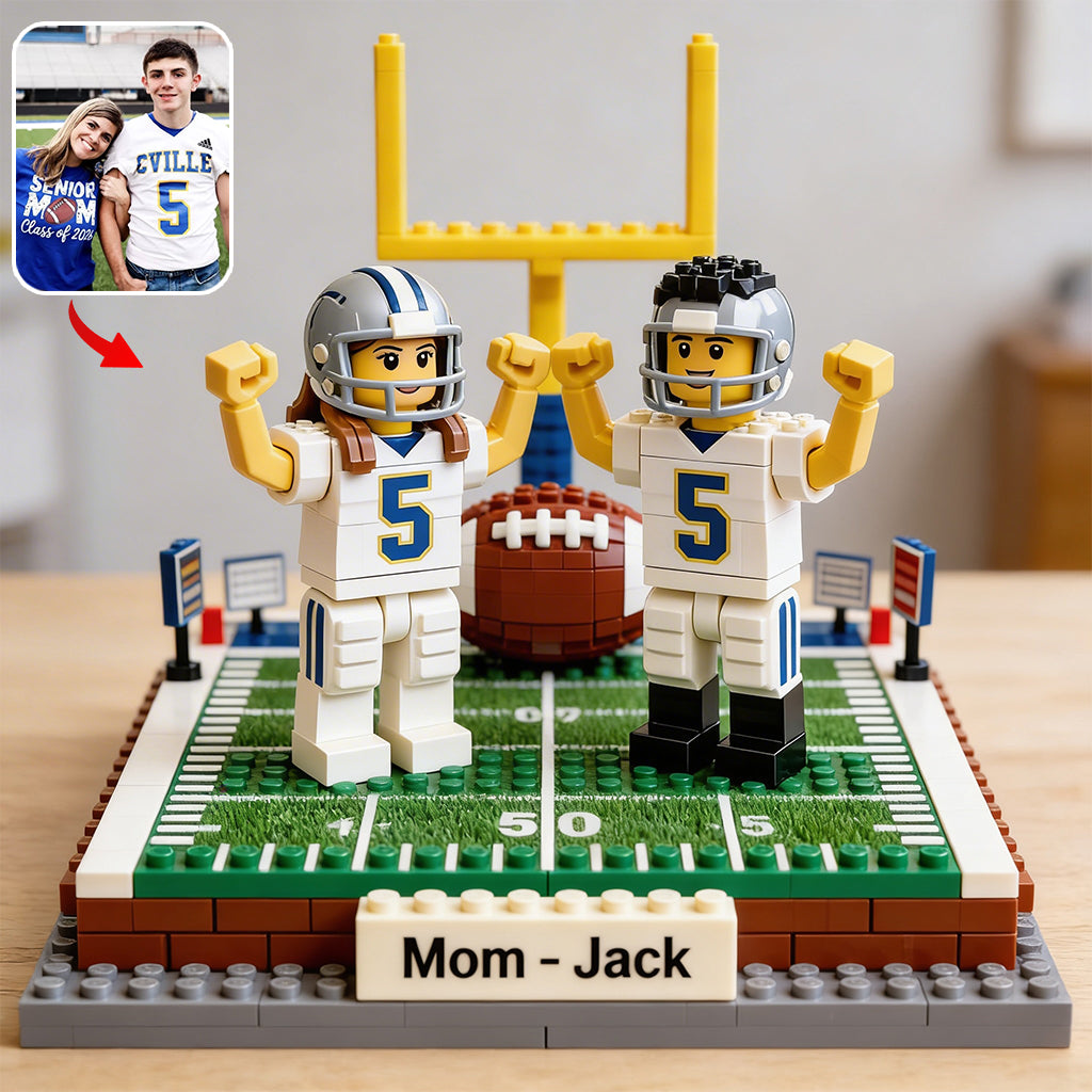 Custom From Photo - Personalized Football Custom Shaped Acrylic Plaque