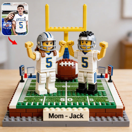 Custom From Photo - Personalized Football Custom Shaped Acrylic Plaque