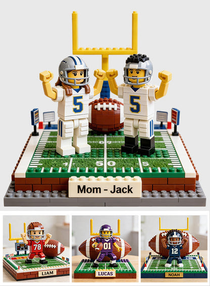 Custom From Photo - Personalized Football Custom Shaped Acrylic Plaque