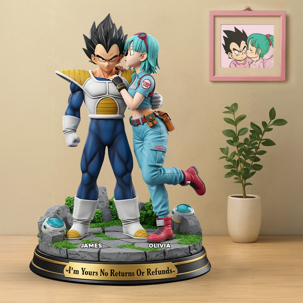 I'm Your No Return Or Refunds - Personalized Seven Balls Custom Shaped Acrylic Plaque