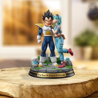 I'm Your No Return Or Refunds - Personalized Seven Balls Custom Shaped Acrylic Plaque