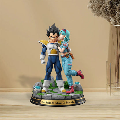 I'm Your No Return Or Refunds - Personalized Seven Balls Custom Shaped Acrylic Plaque