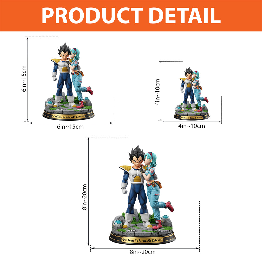 I'm Your No Return Or Refunds - Personalized Seven Balls Custom Shaped Acrylic Plaque