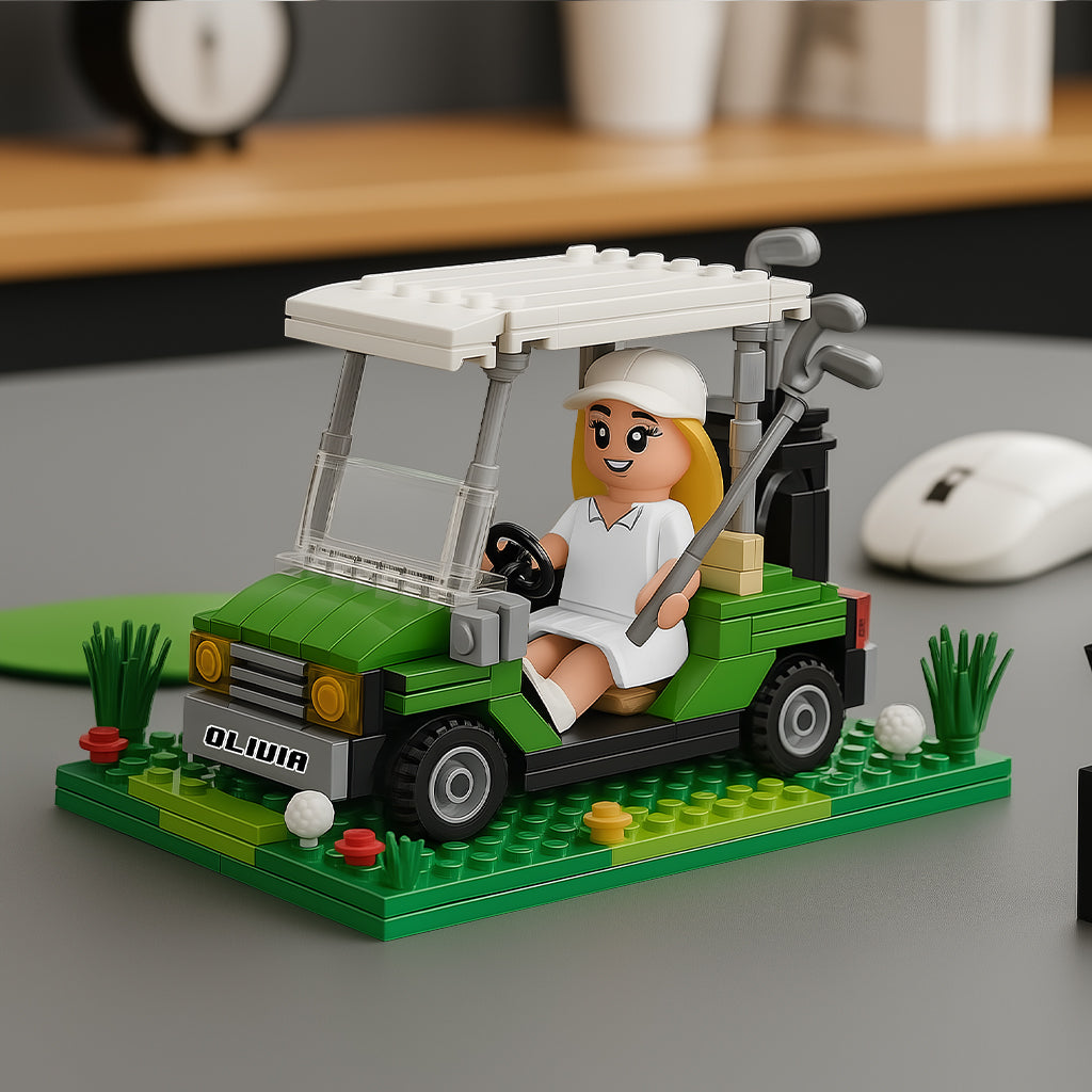 Gift For Golfers - Personalized Golf Custom Shaped Acrylic Plaque