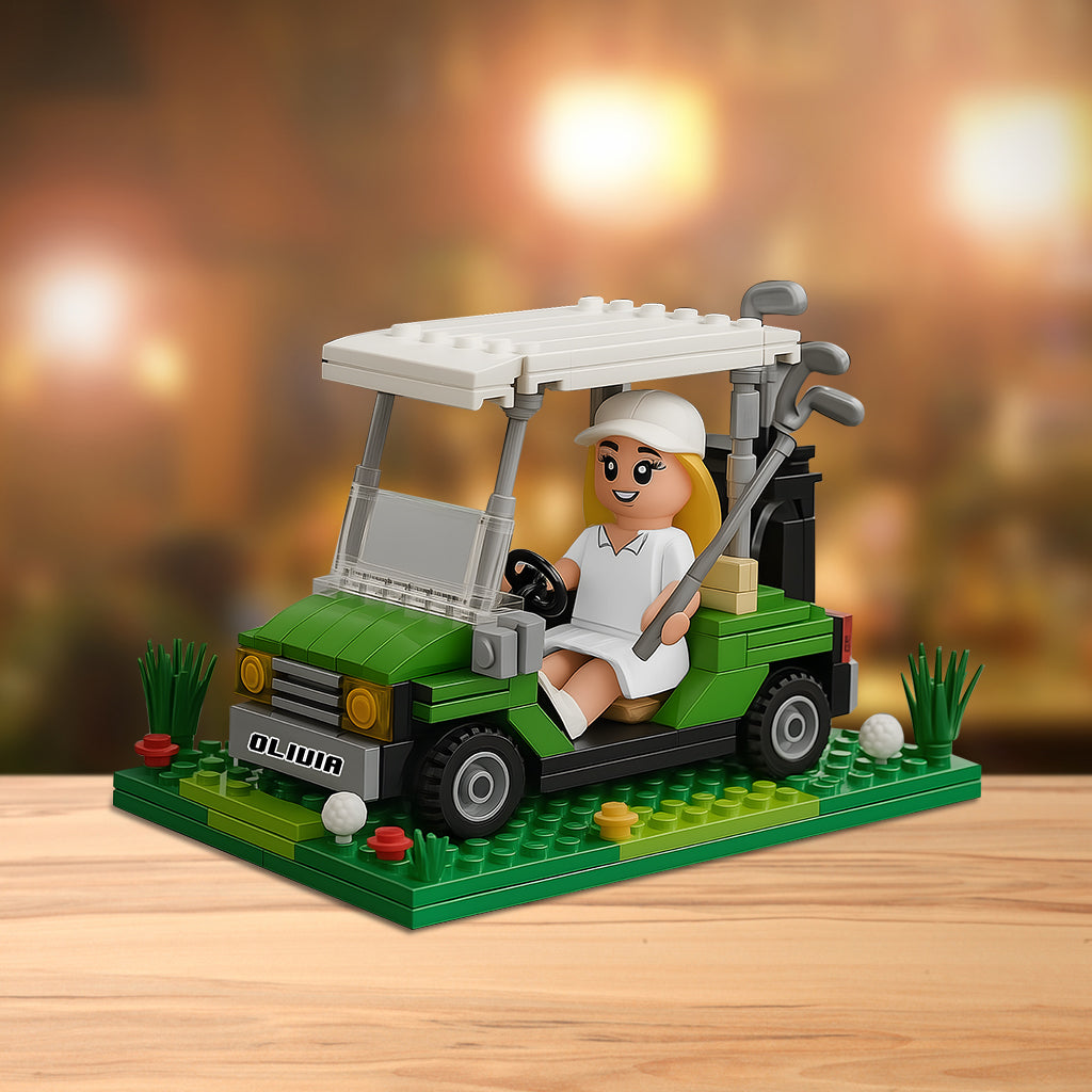 Gift For Golfers - Personalized Golf Custom Shaped Acrylic Plaque