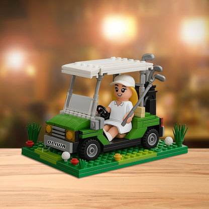 Gift For Golfers - Personalized Golf Custom Shaped Acrylic Plaque