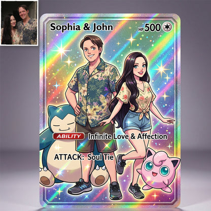 Funny Custom Card For Him/ Dad... - Personalized Monster Trainer Wallet Insert Card
