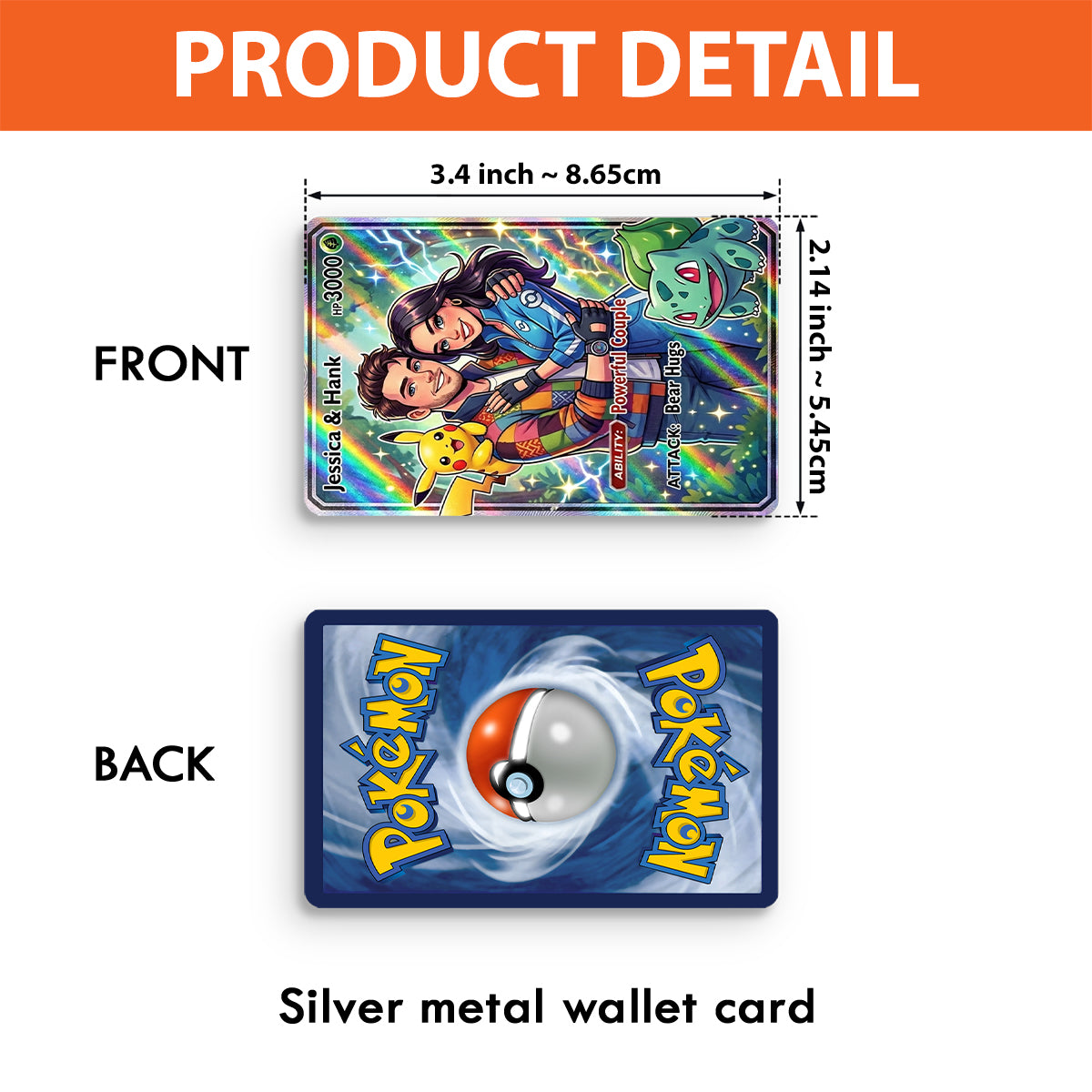 Funny Custom Card For Him/ Dad... - Personalized Monster Trainer Wallet Insert Card