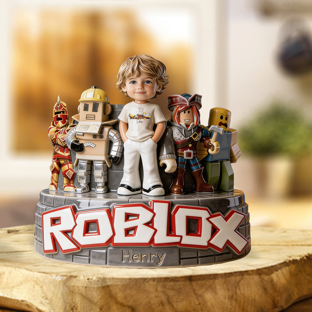Role Play Game - Personalized 3D Gaming Custom Shaped Acrylic Plaque