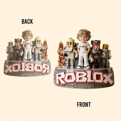 Role Play Game - Personalized 3D Gaming Custom Shaped Acrylic Plaque