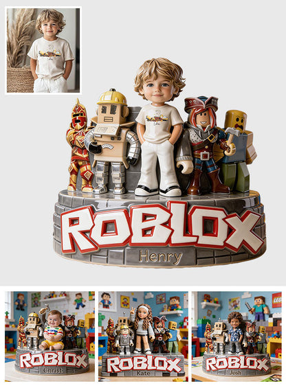 Role Play Game - Personalized 3D Gaming Custom Shaped Acrylic Plaque