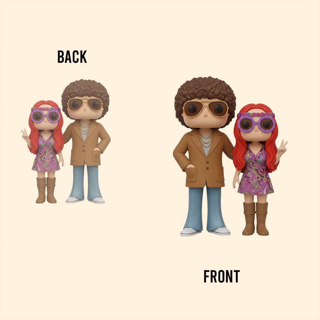 FK Pop Figure - Personalized Couple Custom Shaped Acrylic Plaque