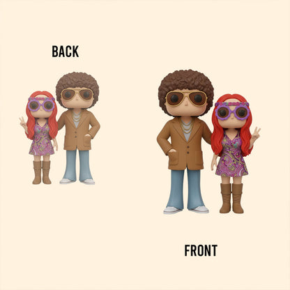 FK Pop Figure - Personalized Couple Custom Shaped Acrylic Plaque