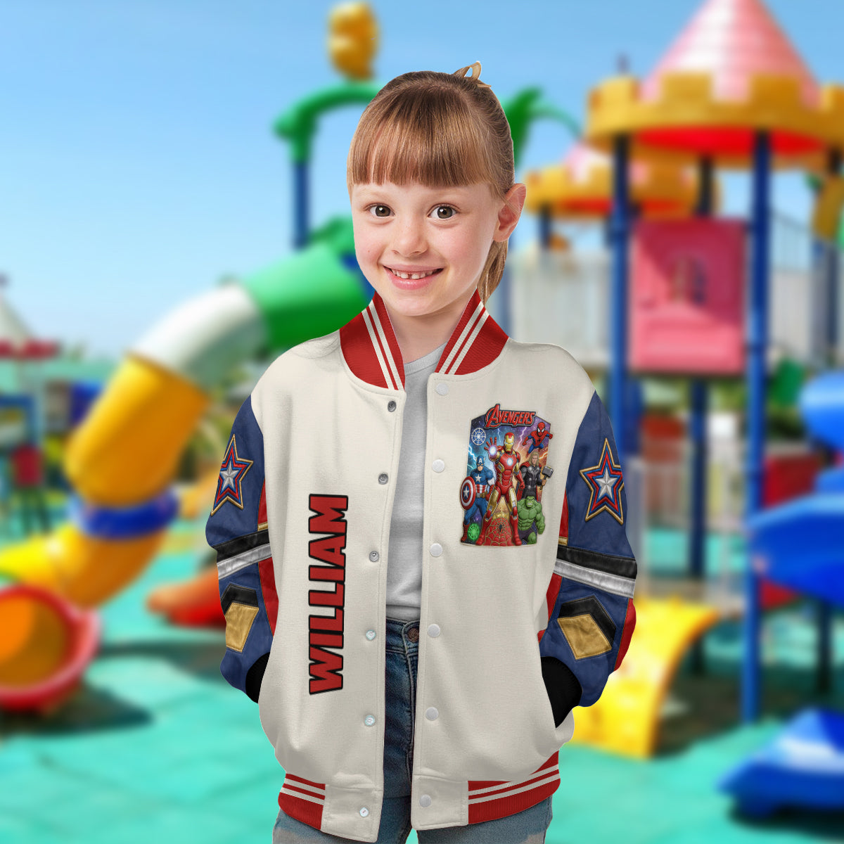 Avengers Legacy - Personalized Superhero Varsity Jacket