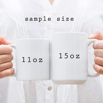 The Shark - Personalized Bottom Printed Accent Mug