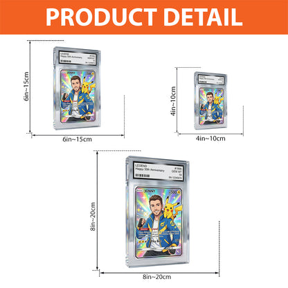 Custom Graded Slab From Any Photo - Personalized Monster Trainer Custom Shaped Acrylic Plaque