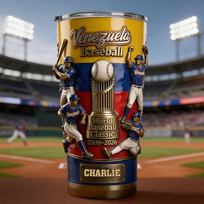 20 Years To World Baseball Cup - Personalized Baseball Tumbler