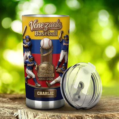 20 Years To World Baseball Cup - Personalized Baseball Tumbler