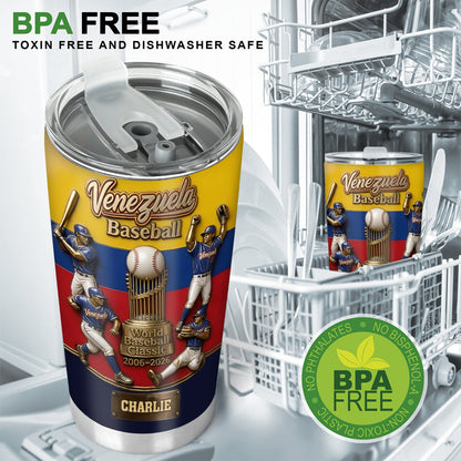 20 Years To World Baseball Cup - Personalized Baseball Tumbler
