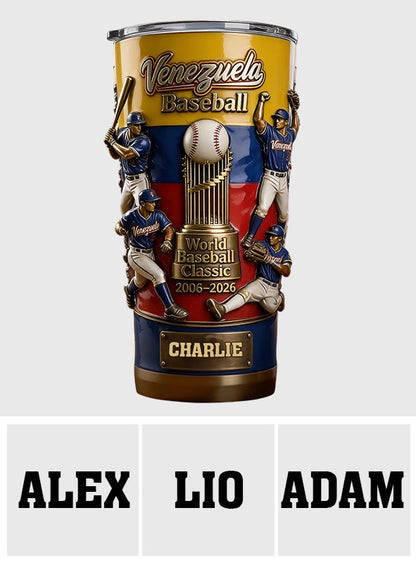20 Years To World Baseball Cup - Personalized Baseball Tumbler