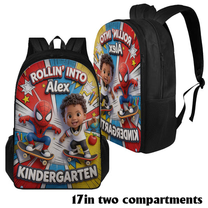 Rollin Into School - Personalized Kid Multifunctional Backpack