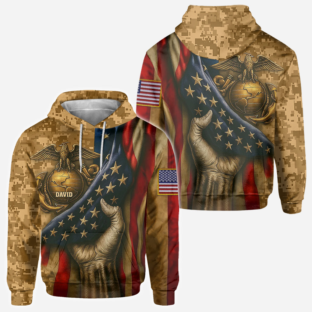 I'm A Soldier - Personalized Veteran All Over Shirt