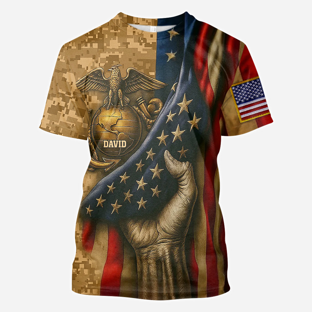 I'm A Soldier - Personalized Veteran All Over Shirt