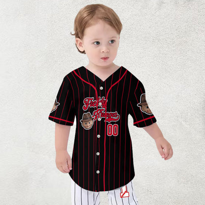 Love Horror Movies - Personalized Baseball Jersey