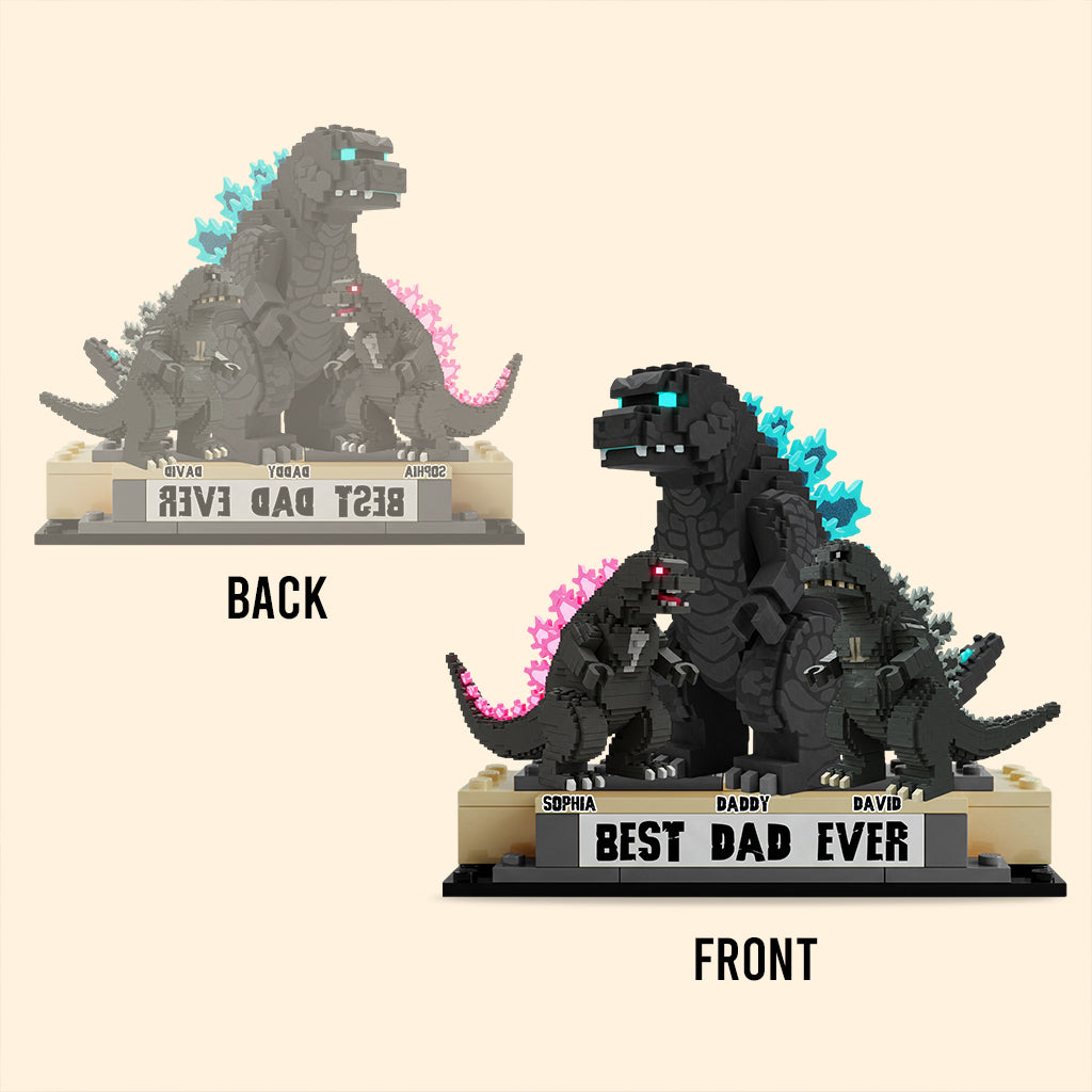 Father Of The Monsters - Personalized Giant Monster Custom Shaped Acrylic Plaque