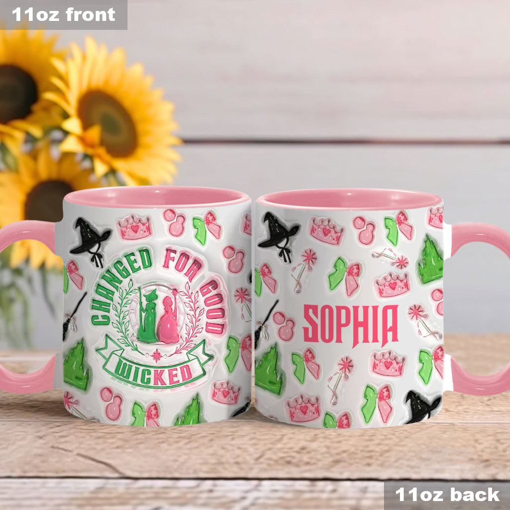 Changed For Good - Personalized Witch Accent Mug