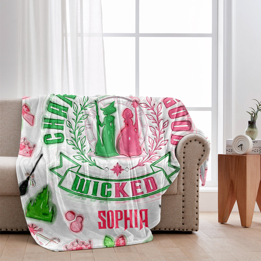Changed For Good - Personalized Witch Blanket