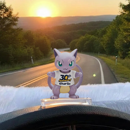 30 Years Of Monsters Training - Personalized Monster Trainer Car Dashboard Plaque