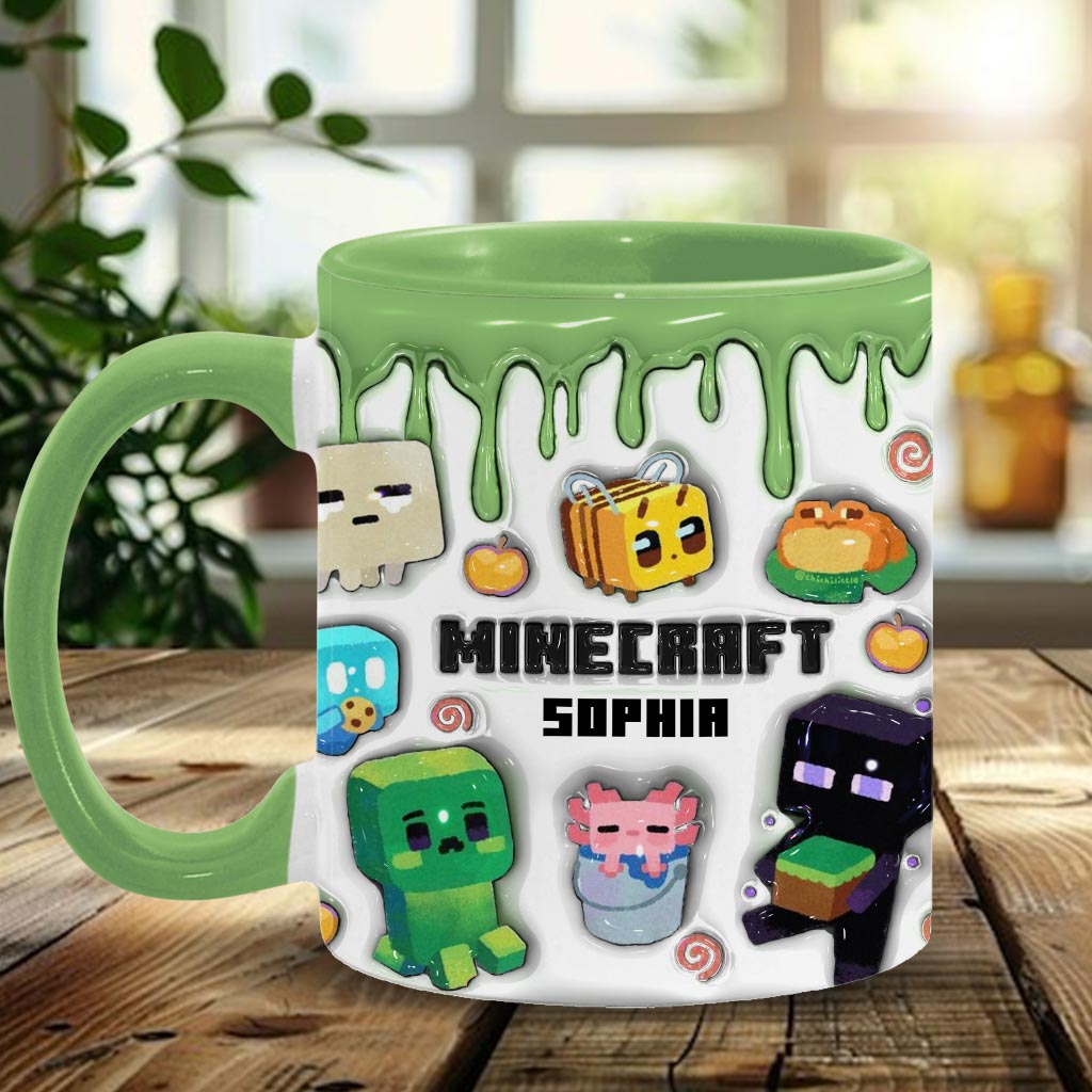Block Animals - Personalized Block World Accent Mug