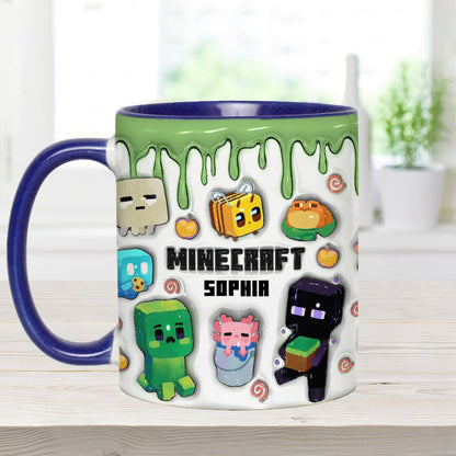 Block Animals - Personalized Block World Accent Mug