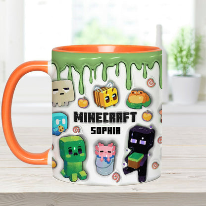Block Animals - Personalized Block World Accent Mug