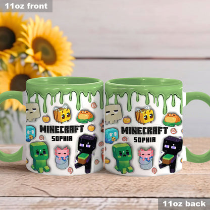 Block Animals - Personalized Block World Accent Mug