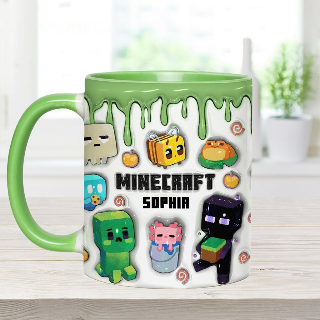 Block Animals - Personalized Block World Accent Mug