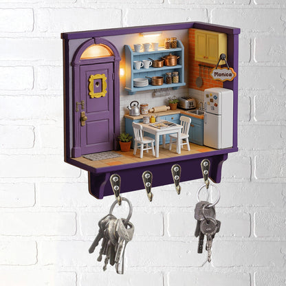 I'll Be There for You - Personalized Custom Shaped Hanging Rack