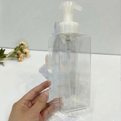 Best Dad Ever - Personalized Blue Dog Pump Dispenser