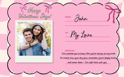Couple Gift Card - Personalized Digital Gift Card