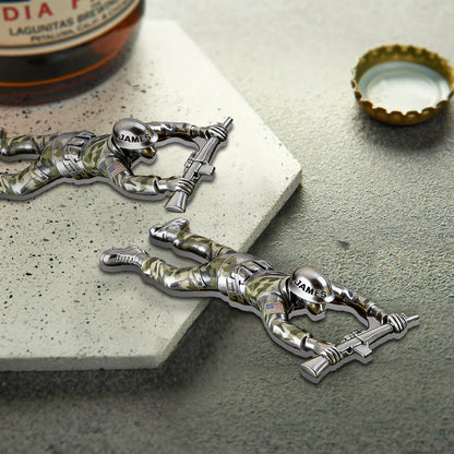 Beer Time - Personalized Veteran Bottle Opener