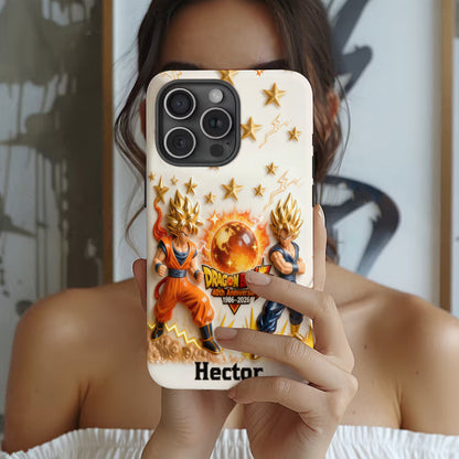 40th Anniversary - Personalized Seven Balls Full Print Phone Case