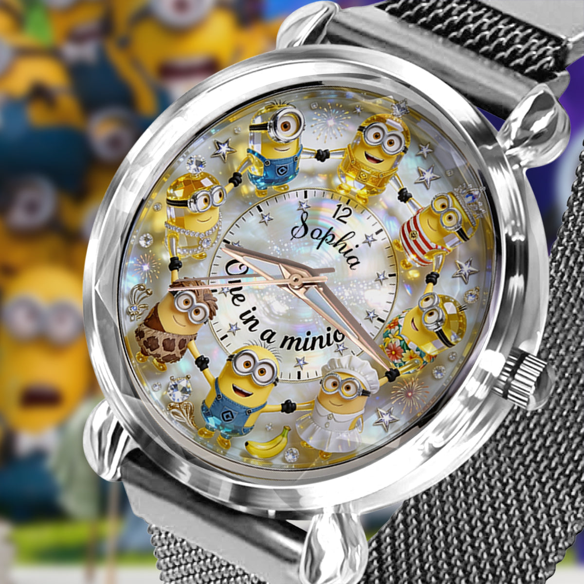 One In A Minion - Personalized Women Hand Watch