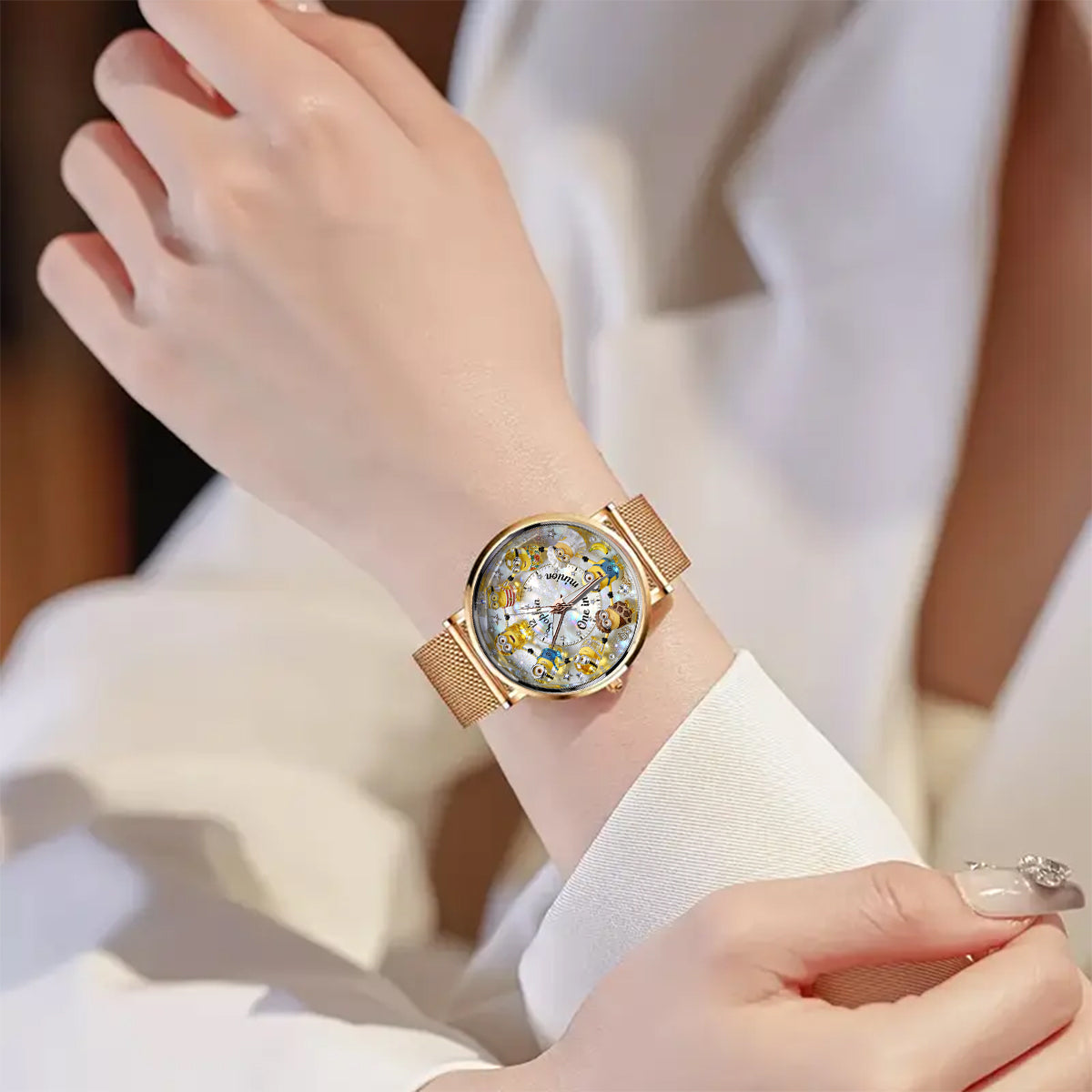 One In A Minion - Personalized Women Hand Watch