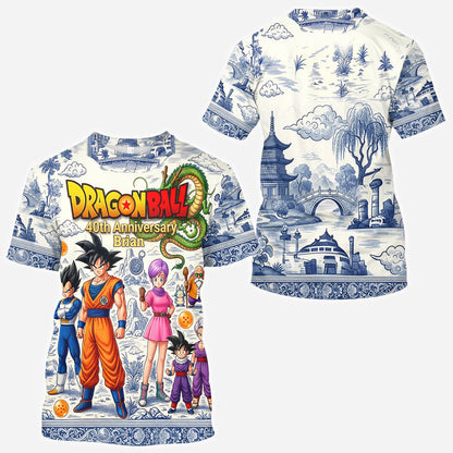40th Anniversary - Personalized Seven Balls All Over Shirt