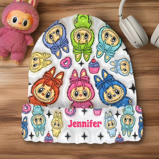 Cute Monsters - Personalized Labubu Beanie Hat