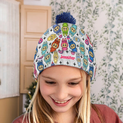 Cute Monsters - Personalized Labubu Beanie Hat