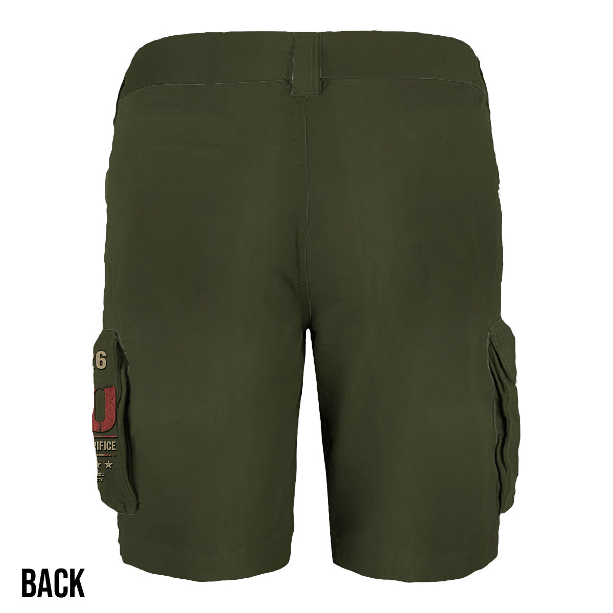 Veteran Proud, 250th Anniversary - Personalized Veteran Cargo Shorts With Belt